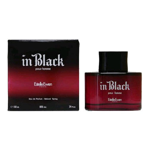 In Black by Estelle Ewen, 3.4 oz EDP Spray for Women - Pertinacia Perfume