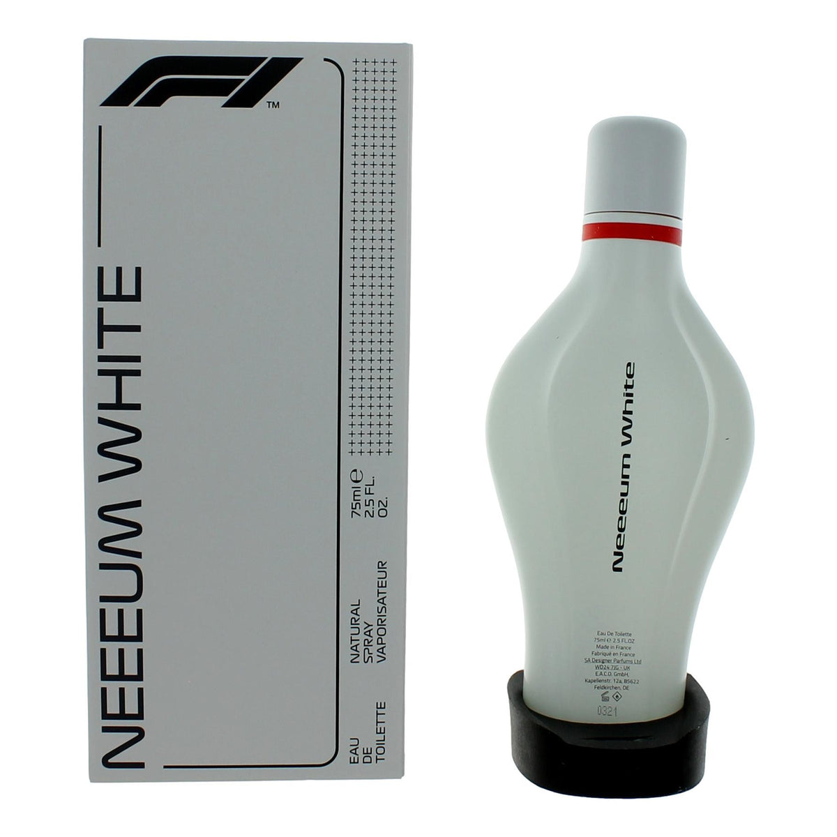Formula 1 Neeeum White by Formula 1, 2.5 oz EDT Spray for Unisex - Pertinacia Perfume