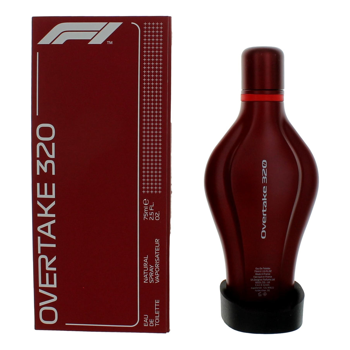 Formula 1 Overtake 320 by Formula 1, 2.5 oz EDT Spray for Unisex - Pertinacia Perfume