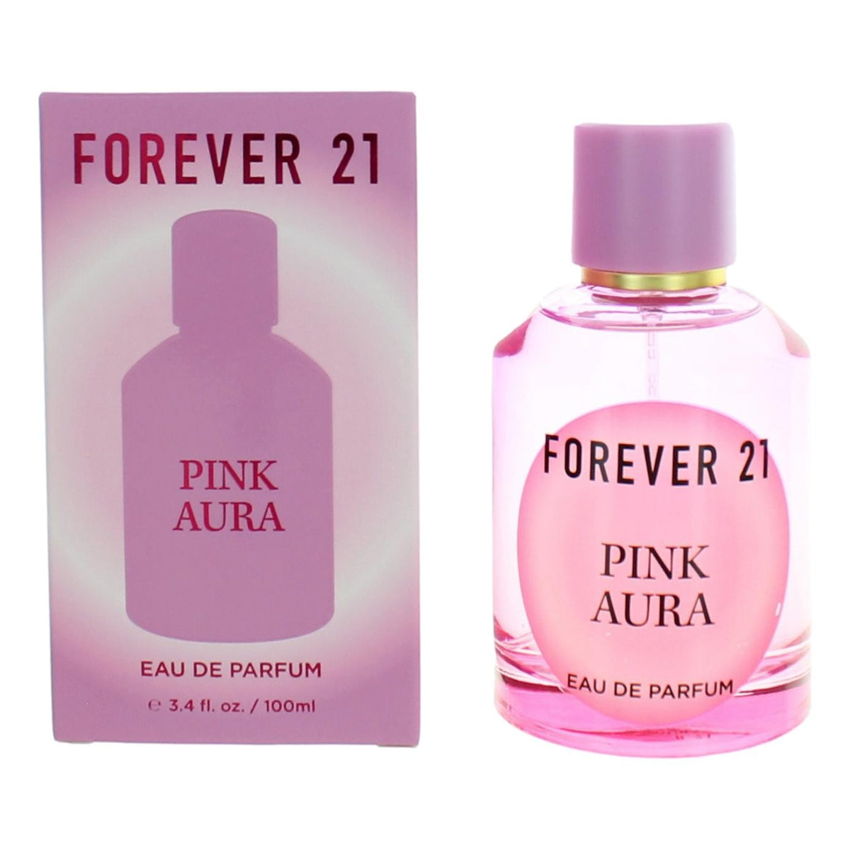 Forever 21 Pink Aura by Forever 21, 3.4 oz EDP Spray for Women - Pertinacia Perfume