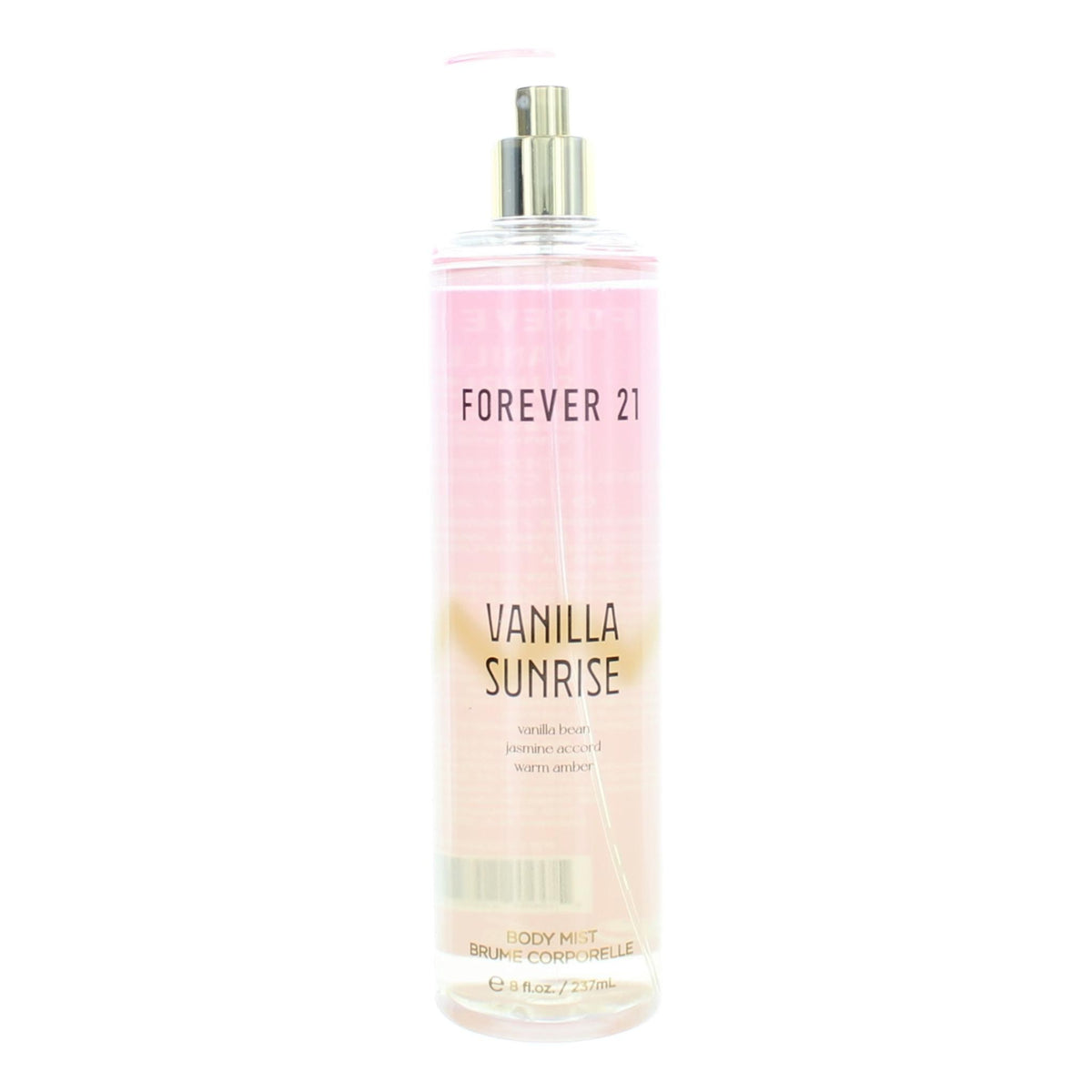Forever 21 Vanilla Sunrise by Forever 21, 8 oz Body Mist for Women - Pertinacia Perfume