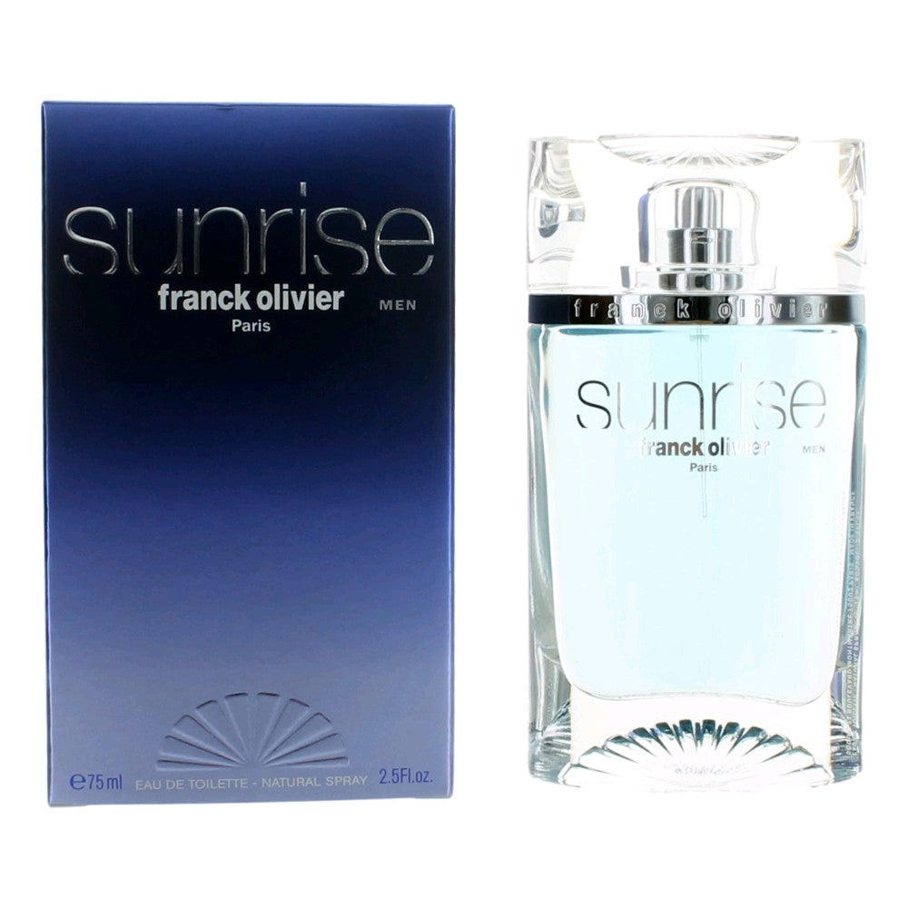 Sunrise by Franck Olivier, 2.5 oz EDT Spray for Men - Pertinacia Perfume