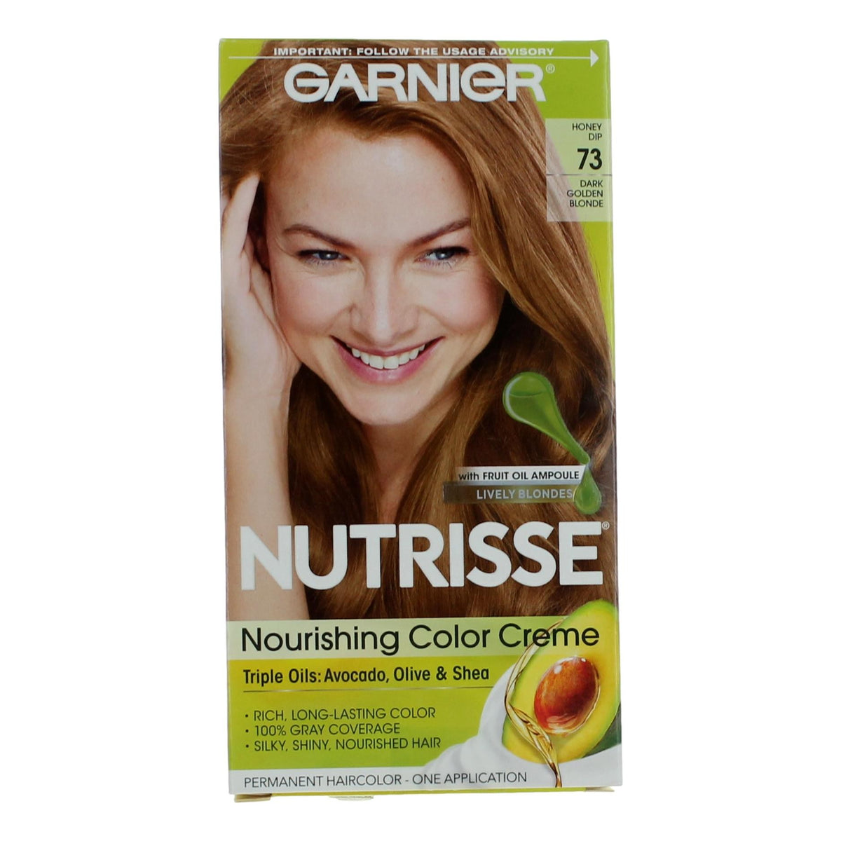 Garnier Hair Color Nutrisse Coloring Creme by Garnier, Hair Color- Honey Dip 73 - Pertinacia Perfume