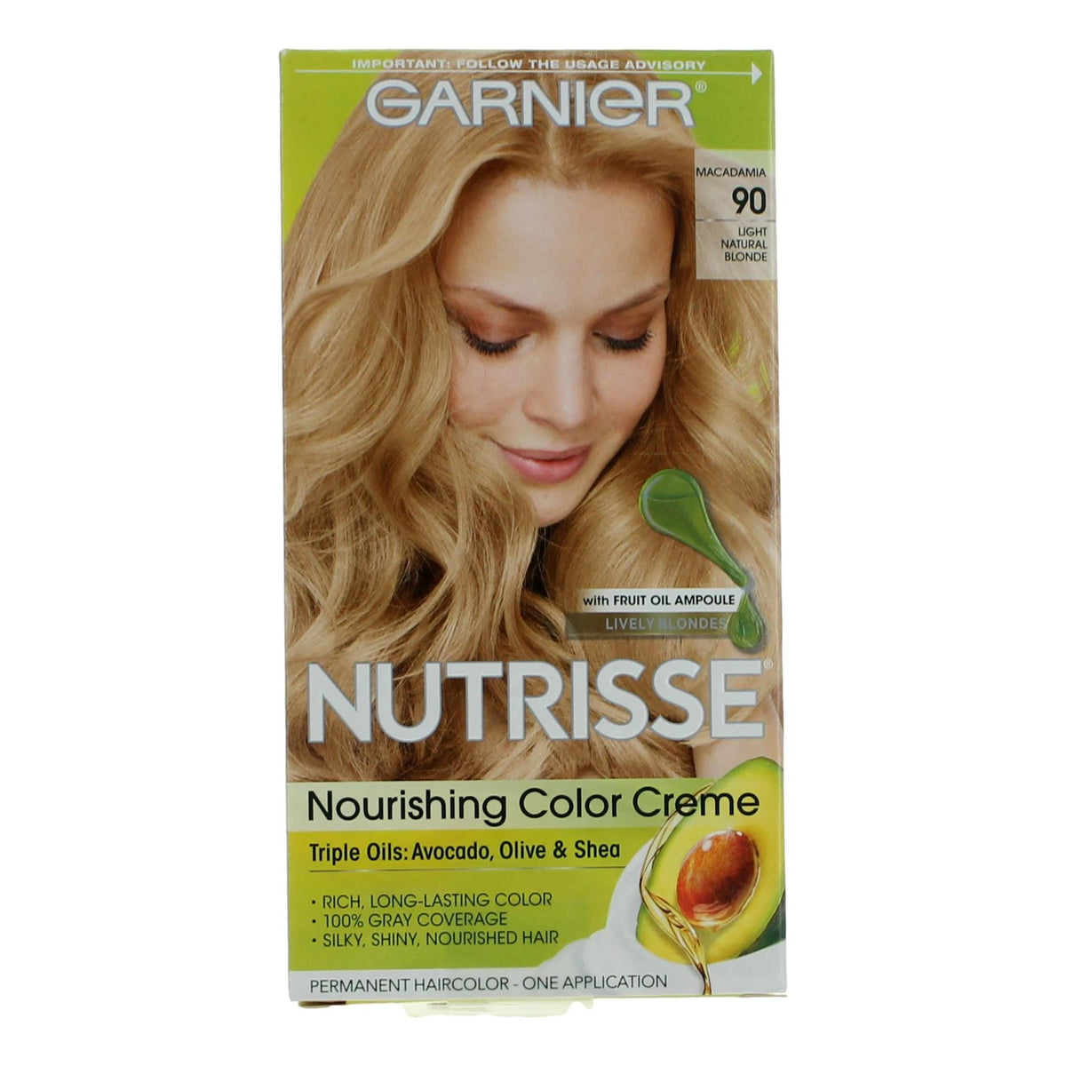 Garnier Hair Color Nutrisse Coloring Creme by Garnier, Hair Color- Macadamia 90 - Pertinacia Perfume