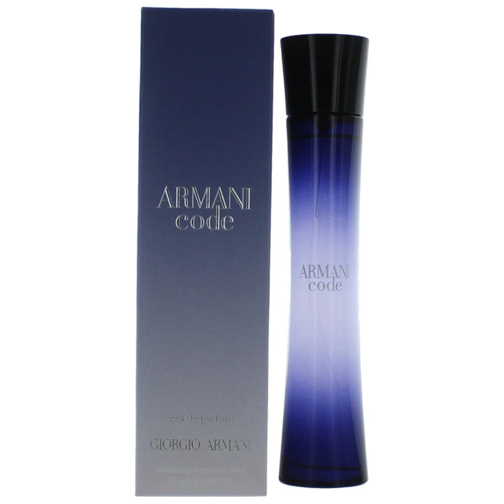 Armani Code by Giorgio Armani, 2.5 oz EDP Spray for Women - Pertinacia Perfume