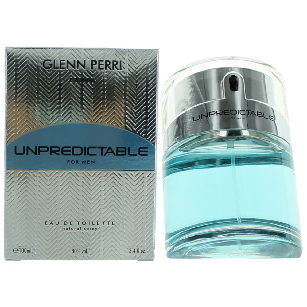 Unpredictable by Glenn Perri, 3.4 oz EDT Spray for Men - Pertinacia Perfume