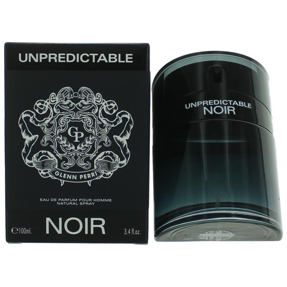 Unpredictable Noir Pour Homme by Glenn Perri, 3.4 oz EDP Spray for Men - Pertinacia Perfume