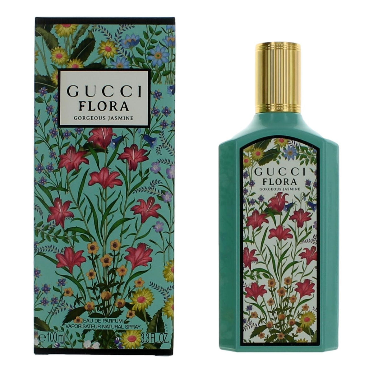 Flora Gorgeous Jasmine by Gucci, 3.3 oz EDP Spray for Women - Pertinacia Perfume