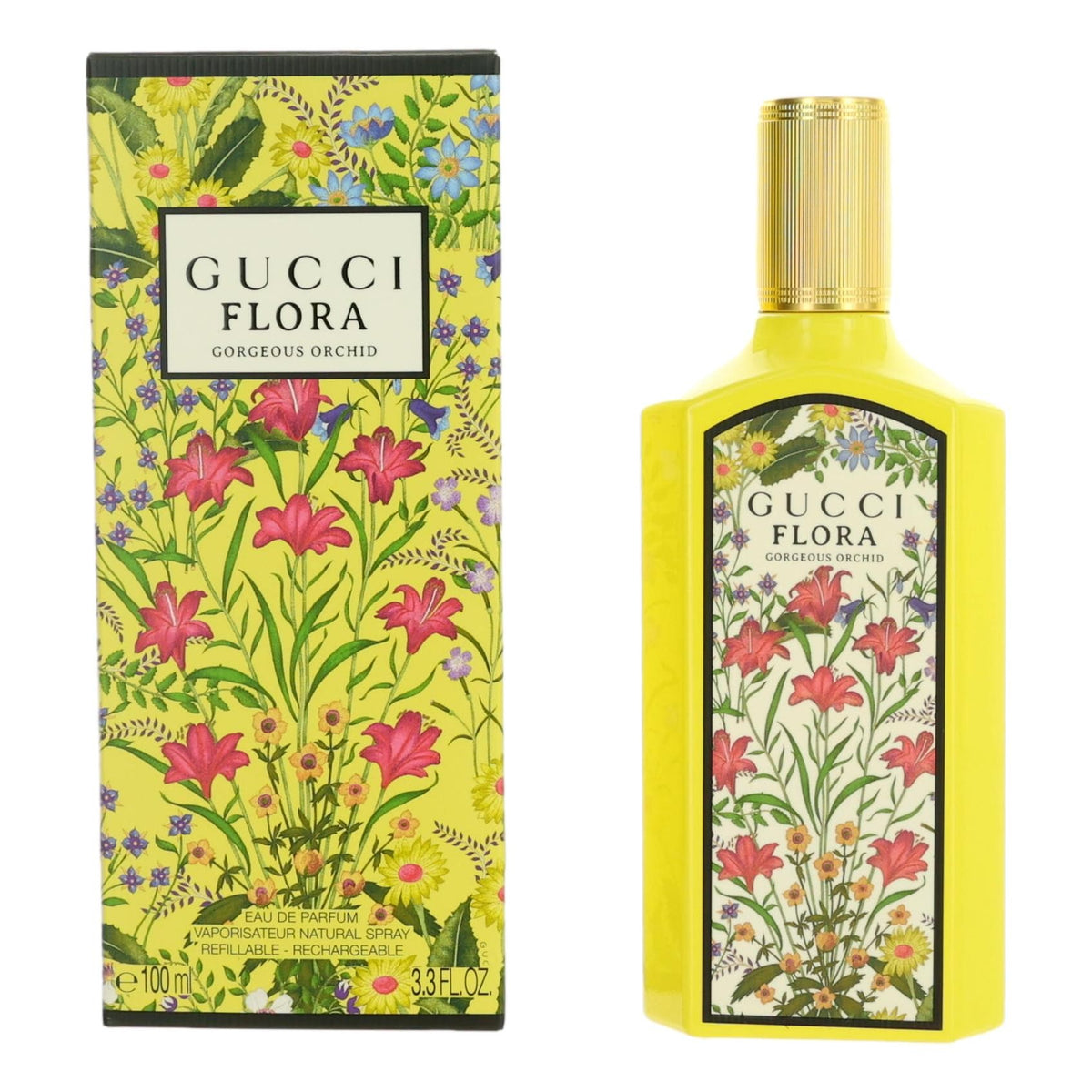 Flora Gorgeous Orchid by Gucci, 3.3 oz EDP Spray for Women - Pertinacia Perfume