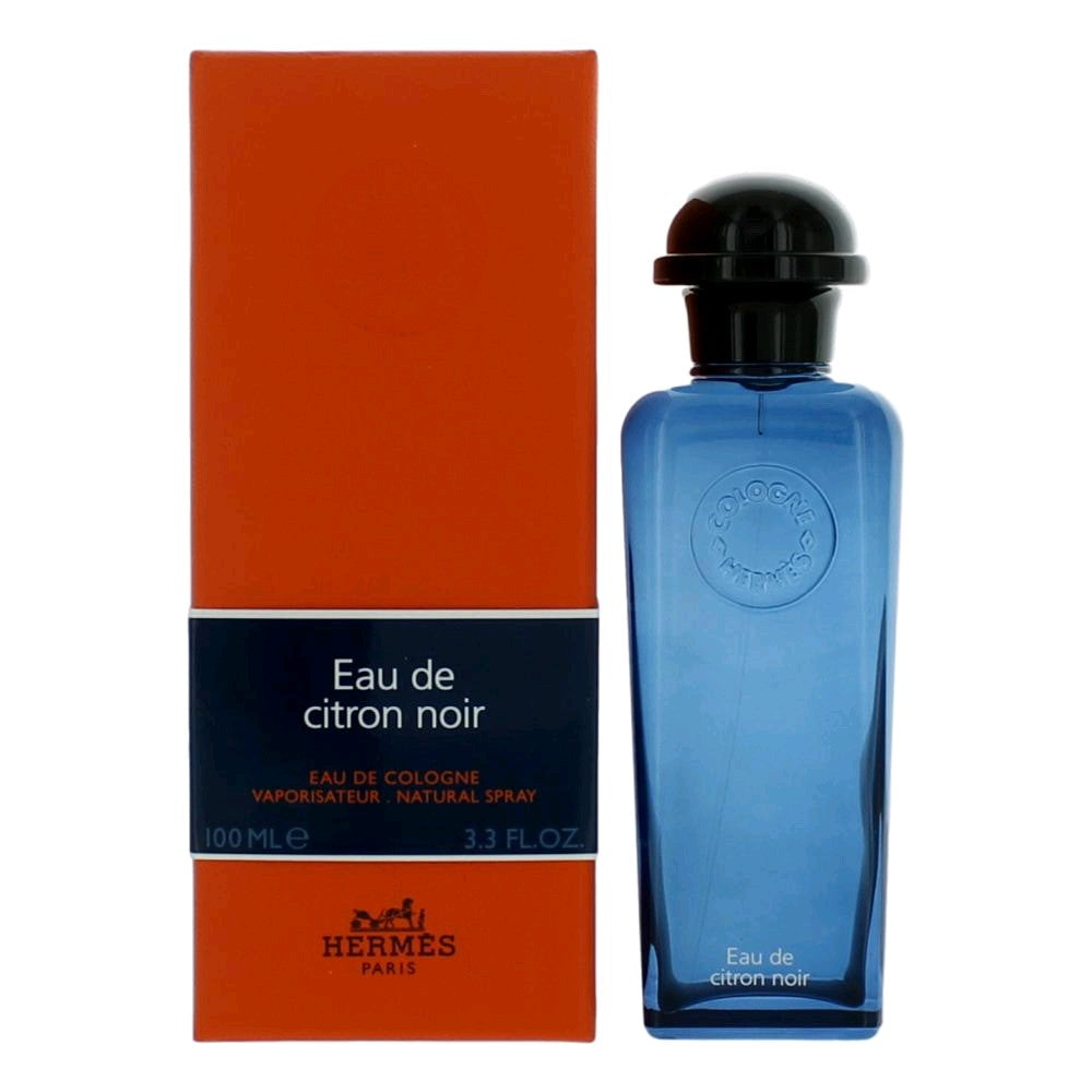 Eau De Citron Noir by Hermes, 3.3 oz Eau De Cologne Spray for Men - Pertinacia Perfume