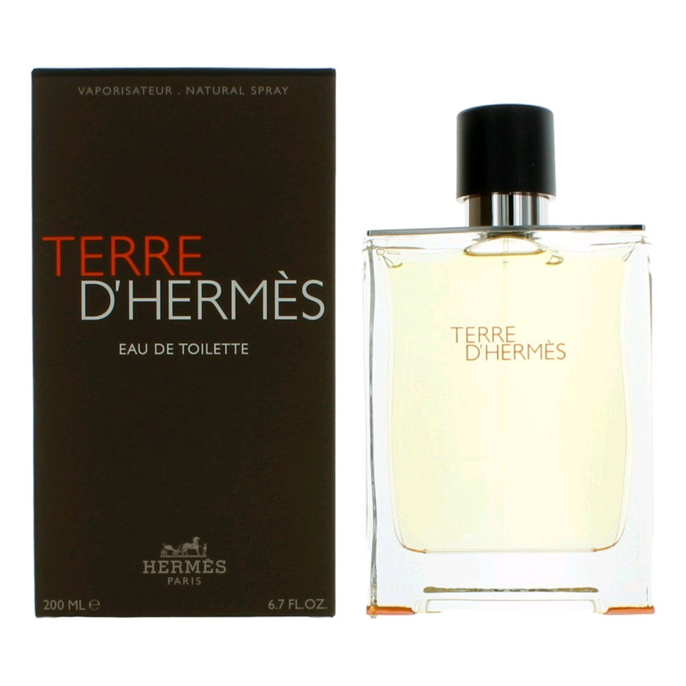 Terre D'Hermes by Hermes, 6.7 oz EDT Spray for Men - Pertinacia Perfume