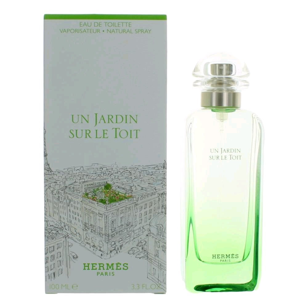 Un Jardin Sur Le Toit by Hermes, 3.3 oz EDT Spray for Women - Pertinacia Perfume
