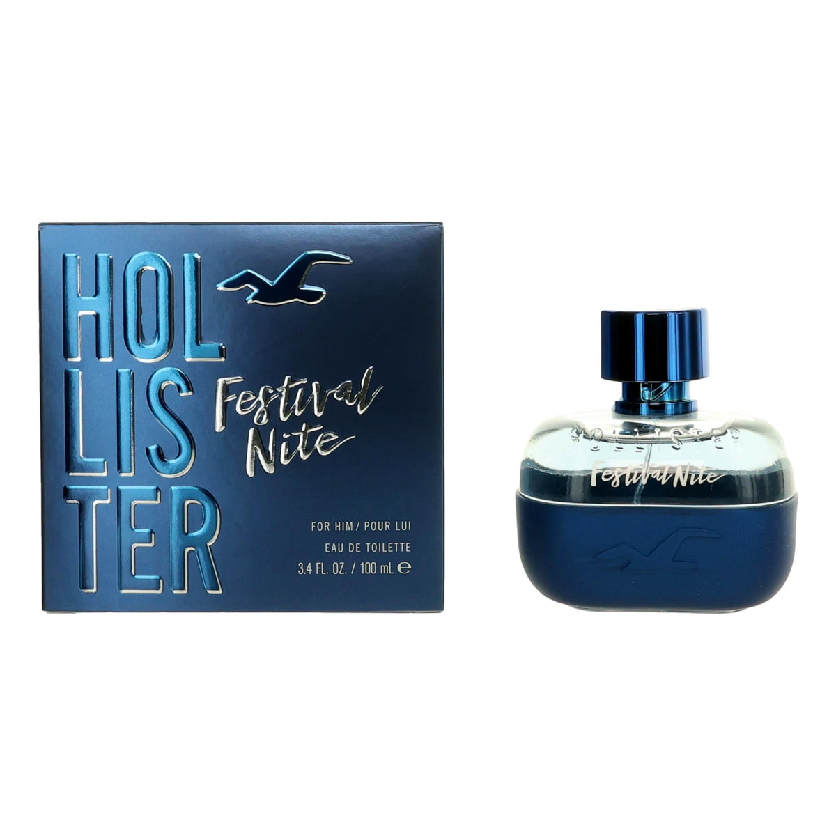 Festival Nite by Hollister, 3.4 oz EDT Spray for Men - Pertinacia Perfume