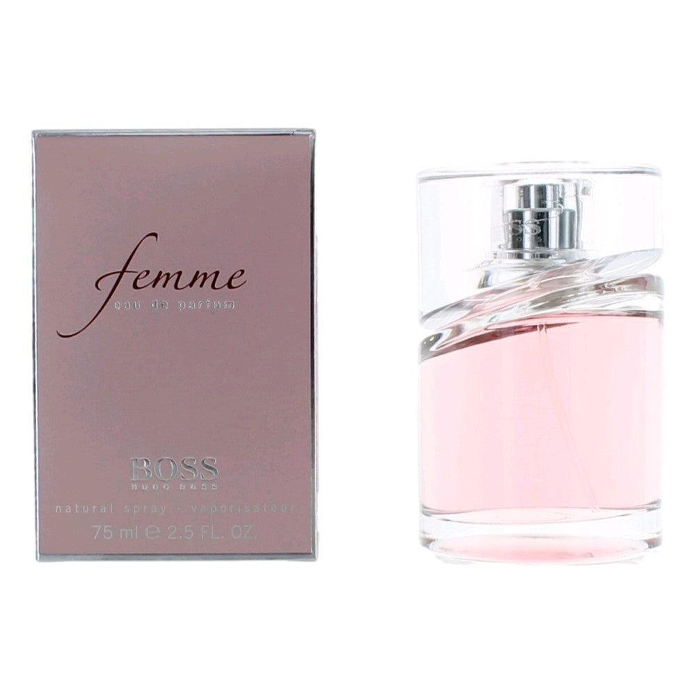 Femme by Hugo Boss, 2.5 oz EDP Spray for Women - Pertinacia Perfume