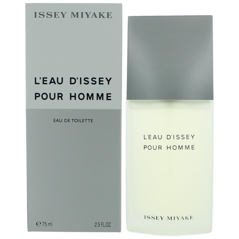 L'eau D'Issey Pour Homme by Issey Miyake, 2.5 oz EDT Spray for Men - Pertinacia Perfume