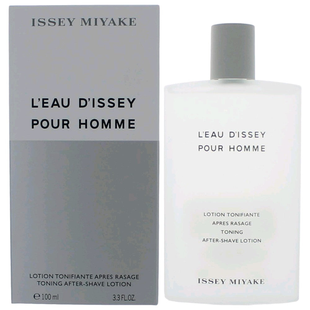 L'eau D'Issey Pour Homme by Issey Miyake, 3.3oz Toning After Shave Lotion men - Pertinacia Perfume