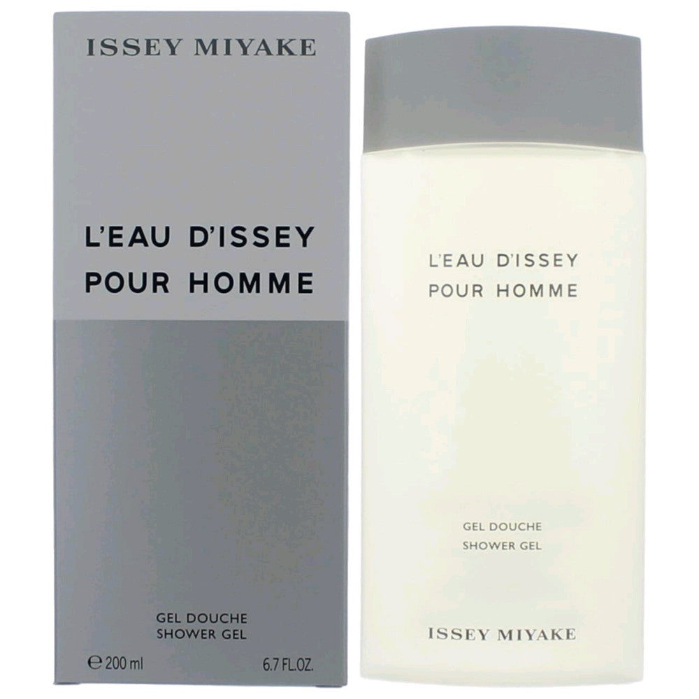 L'eau D'Issey Pour Homme by Issey Miyake, 6.7 oz Shower Gel for Men - Pertinacia Perfume