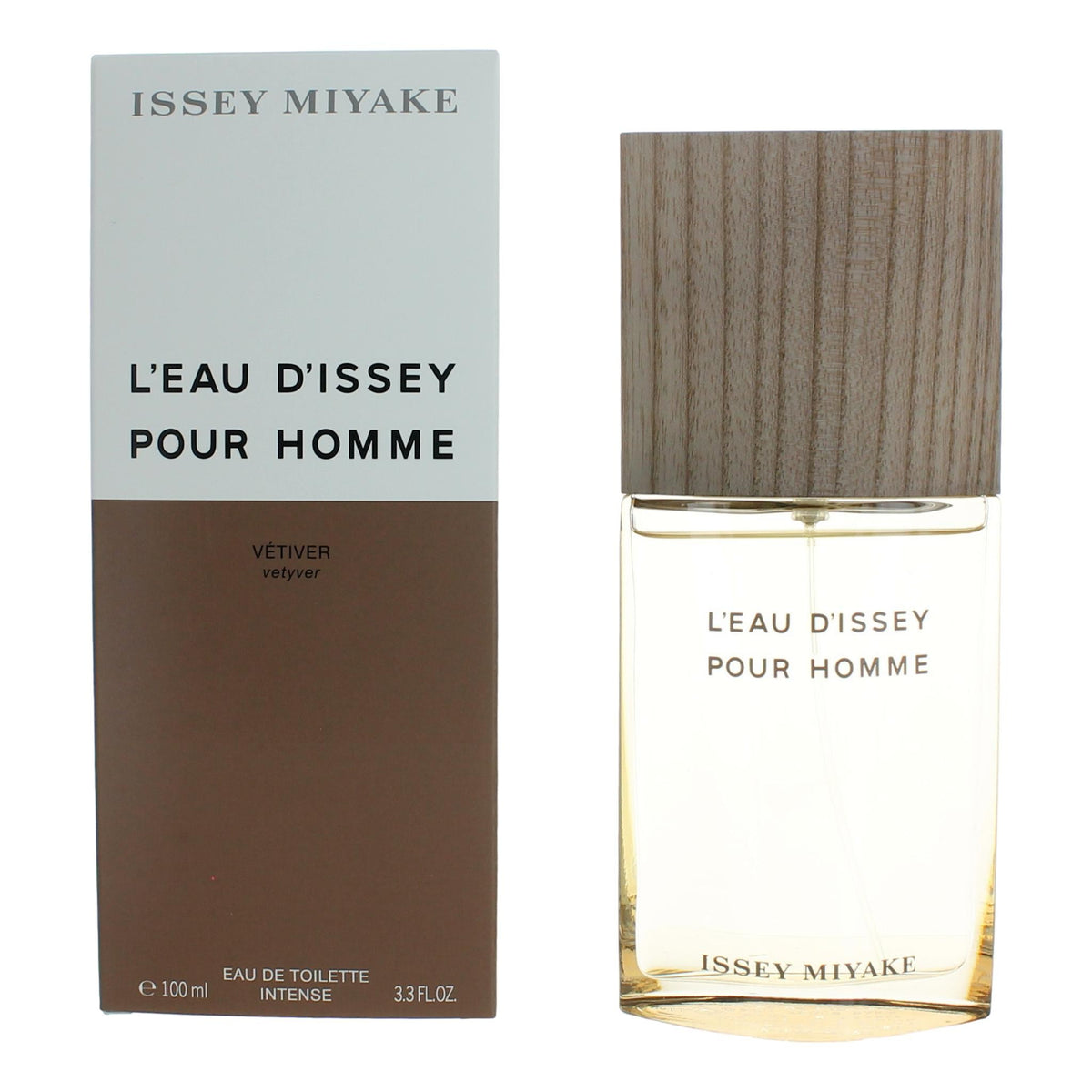 L'Eau D'Issey Pour Homme Vetiver by Issey Miyake, 3.3oz EDT Intense Spray men - Pertinacia Perfume