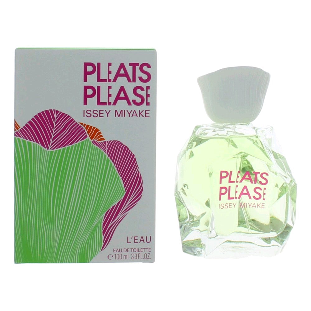 Pleats Please L'eau by Issey Miyake, 3.4 oz EDT Spray for Women - Pertinacia Perfume