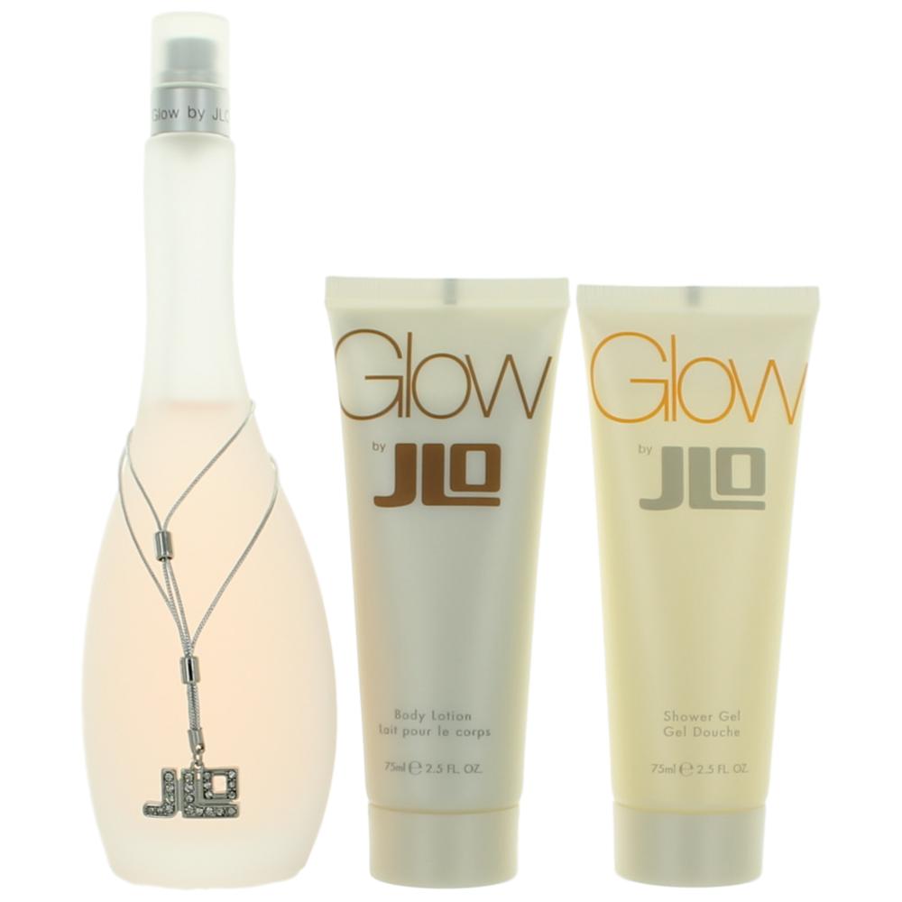 Glow by J.Lo, 3 Piece Gift Set for Women (Jennifer Lopez) - Pertinacia Perfume