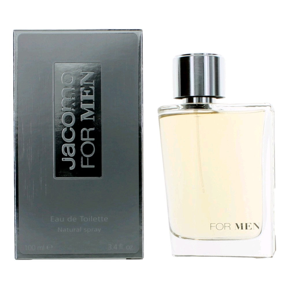 Jacomo For Men by Jacomo, 3.4 oz EDT Spray for Men - Pertinacia Perfume