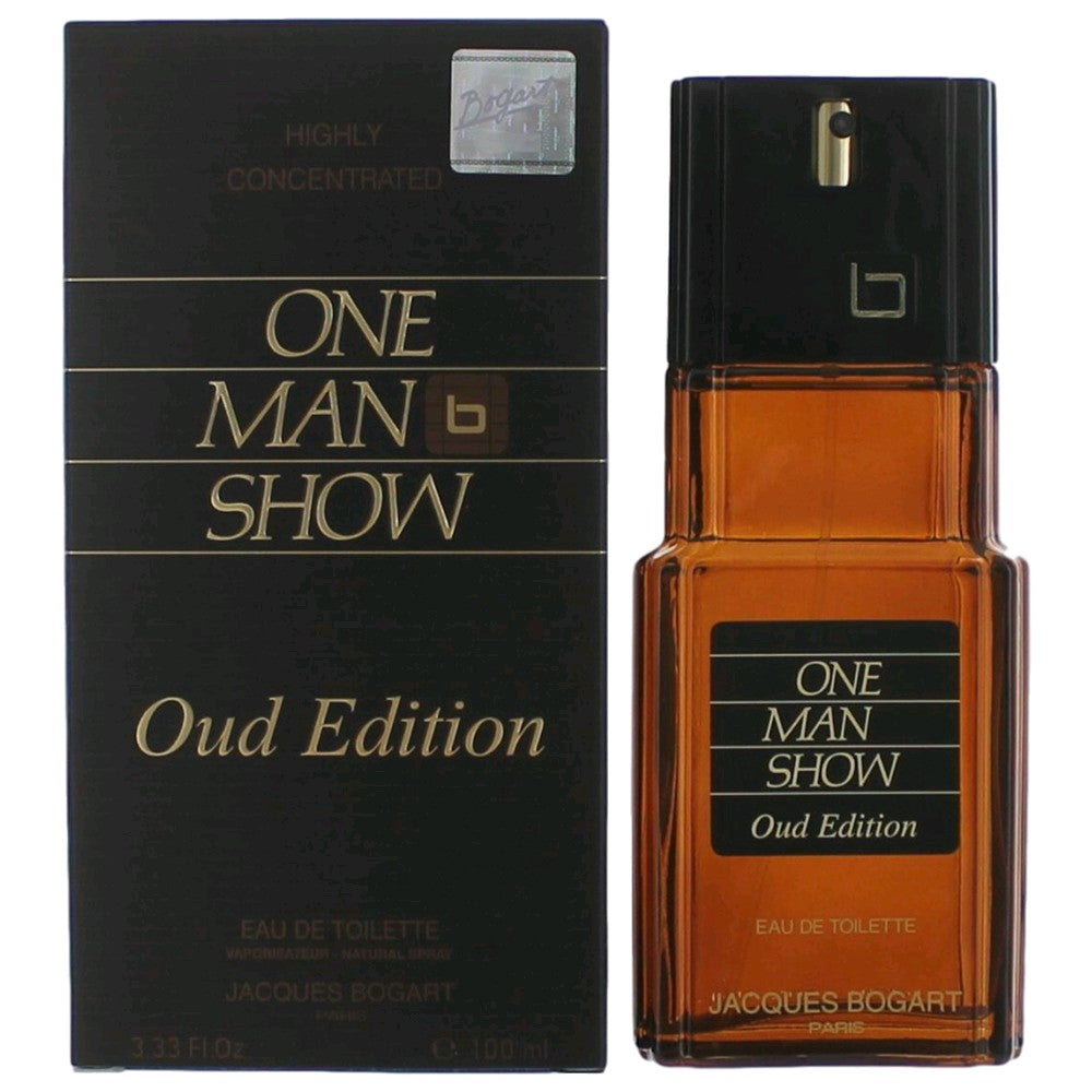 One Man Show Oud Edition by Jacques Bogart, 3.3 oz EDT Spray for Men - Pertinacia Perfume