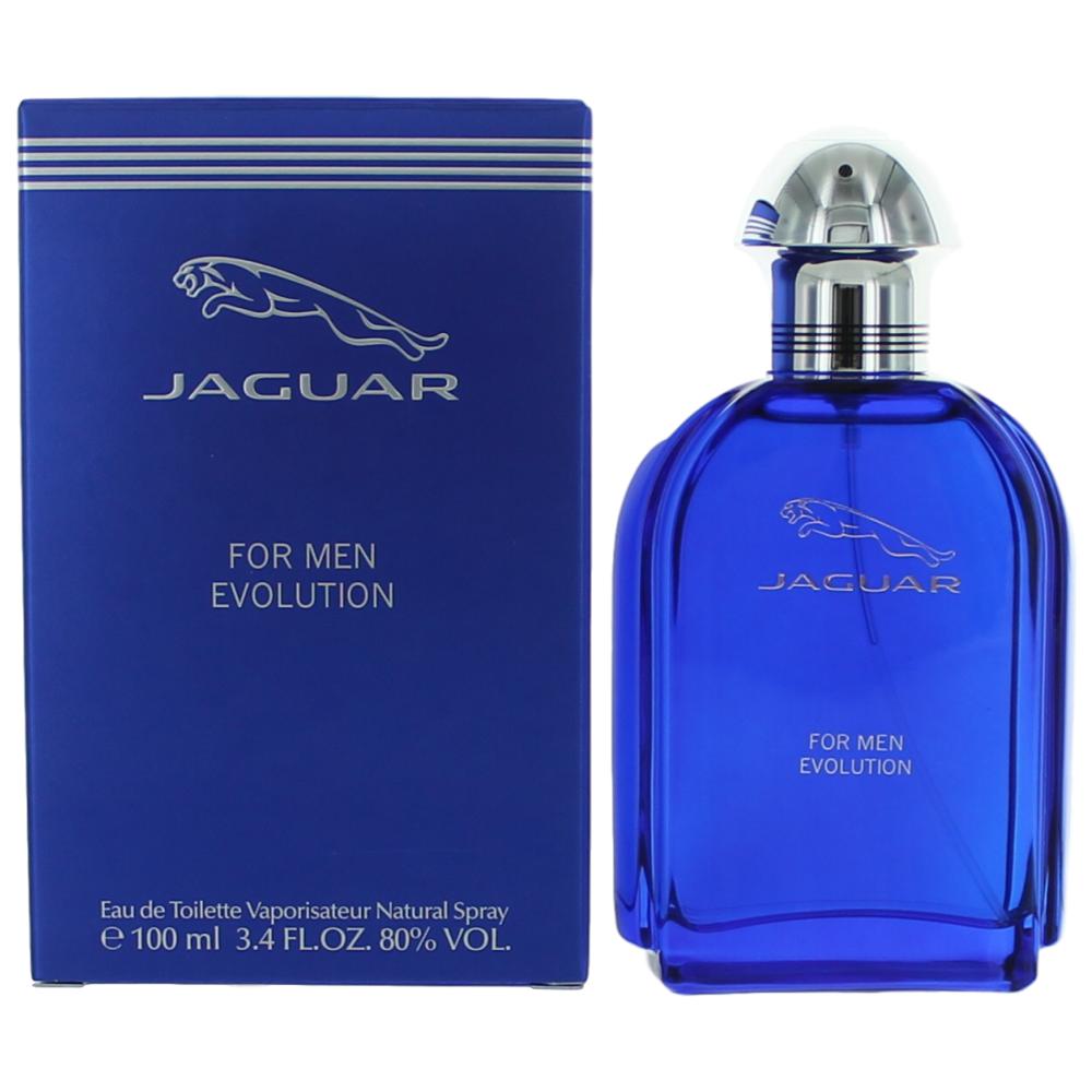 Jaguar Evolution by Jaguar, 3.4 oz EDT Spray for Men - Pertinacia Perfume