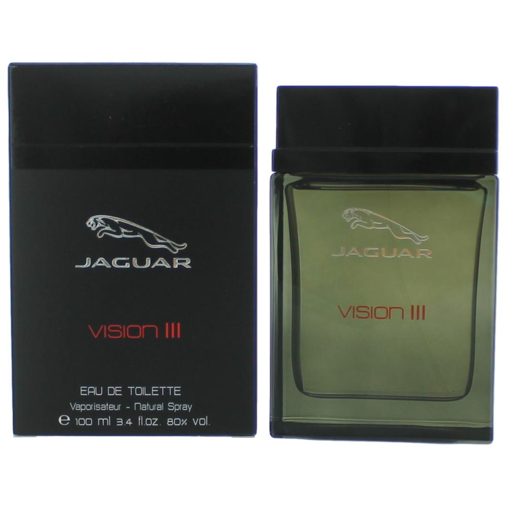 Jaguar Vision III by Jaguar, 3.4 oz EDT Spray for Men - Pertinacia Perfume