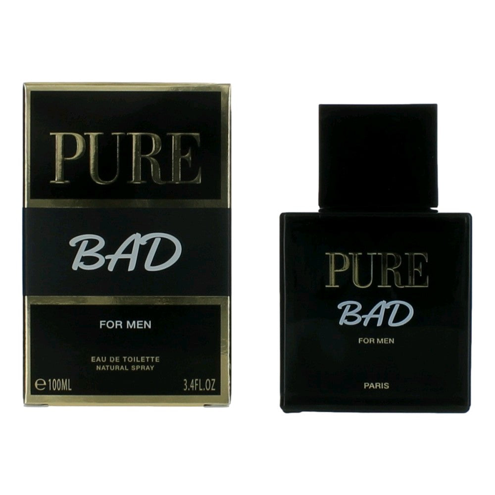 Pure Bad by Karen Low, 3.4 oz EDT Spray for Men - Pertinacia Perfume
