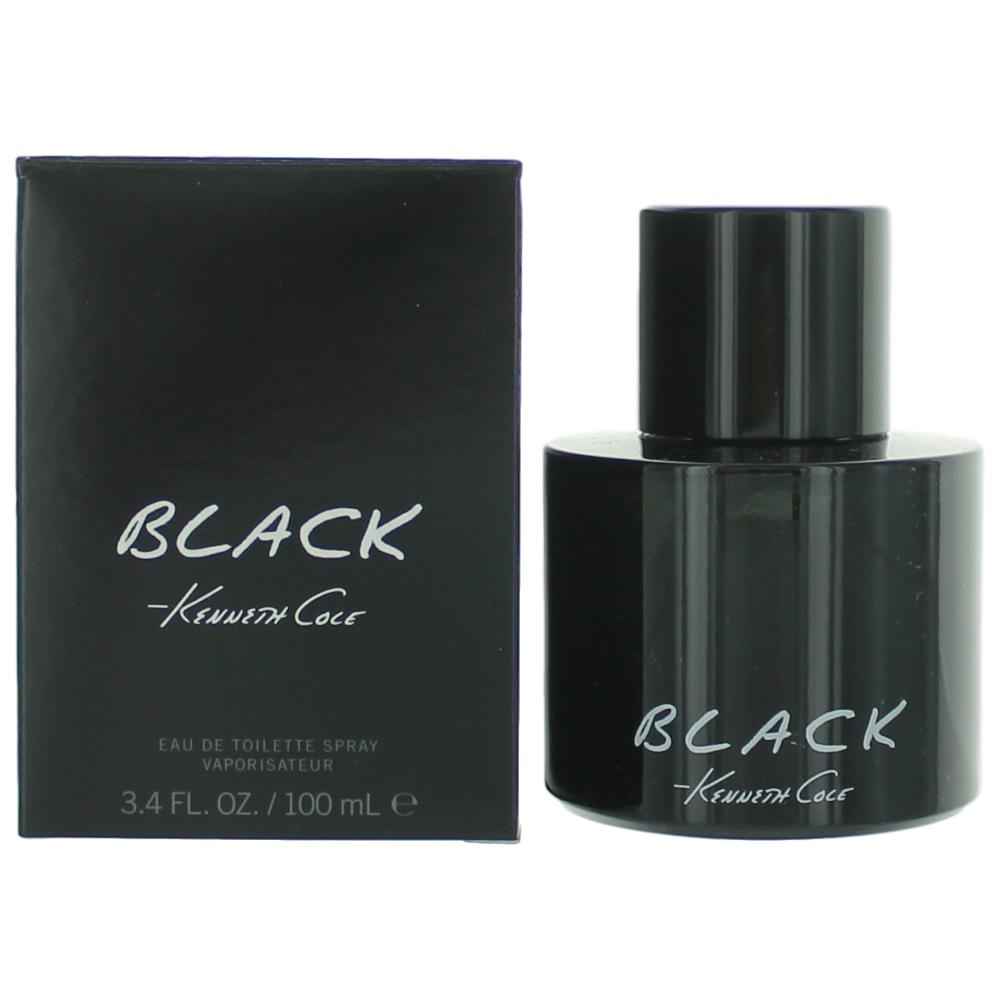 Kenneth Cole Black by Kenneth Cole, 3.4 oz EDT Spray for Men - Pertinacia Perfume