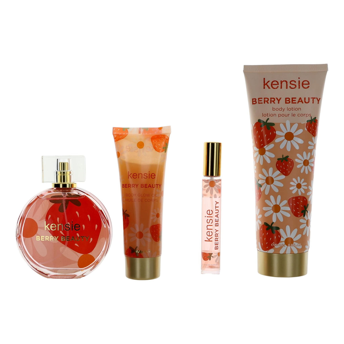 Kensie Berry Beauty by Kensie, 4 Piece Gift Set for Women - Pertinacia Perfume