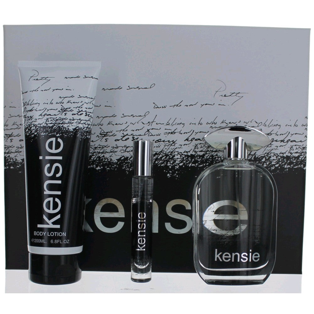 Kensie by Kensie, 3 Piece Gift Set for Women - Pertinacia Perfume