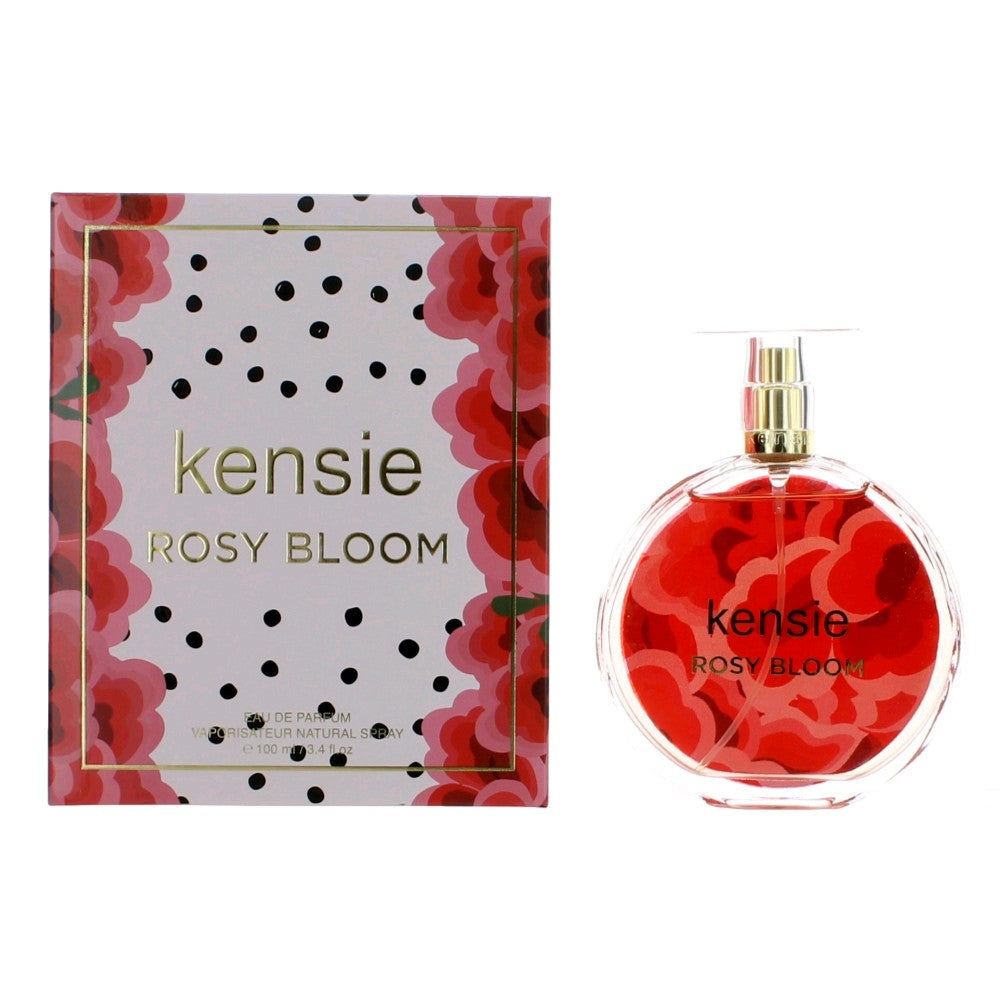 Kensie Rosy Bloom by Kensie, 3.4 oz EDP Spray for Women - Pertinacia Perfume