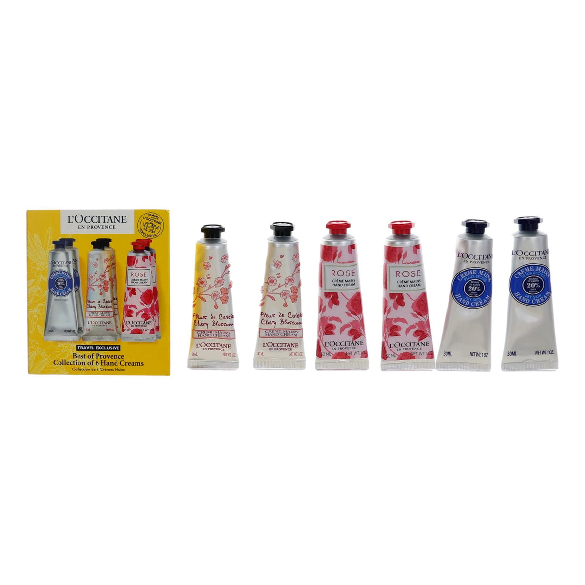 L'Occitane Best of Provence by L'Occitane, 6 Piece Set for Unisex - Pertinacia Perfume