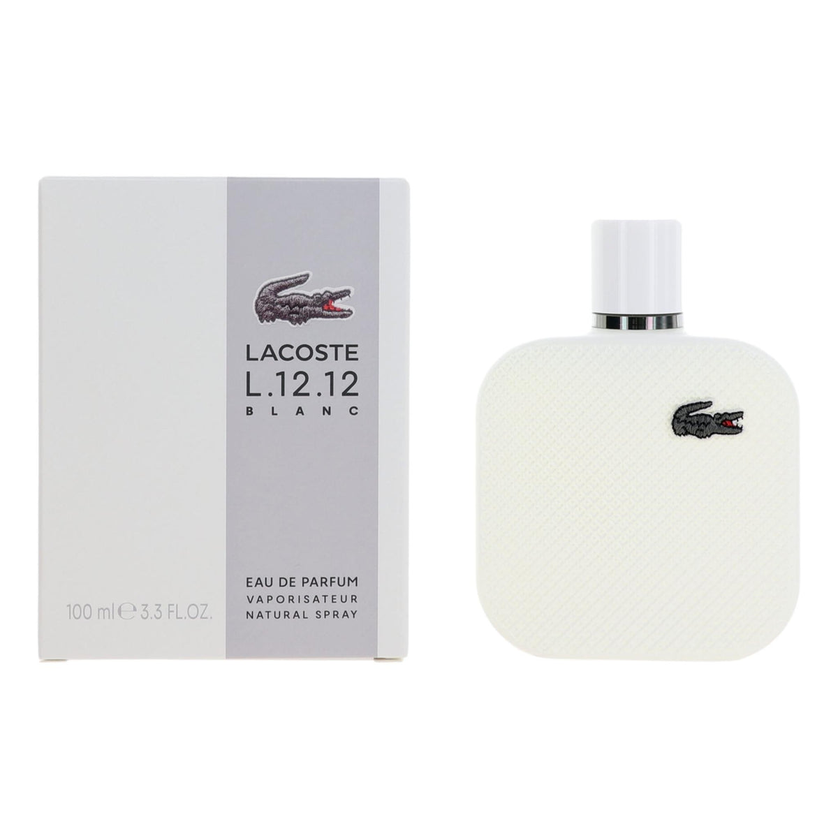 Lacoste L.12.12 White Blanc by Lacoste, 3.3 oz EDP Spray for Men - Pertinacia Perfume