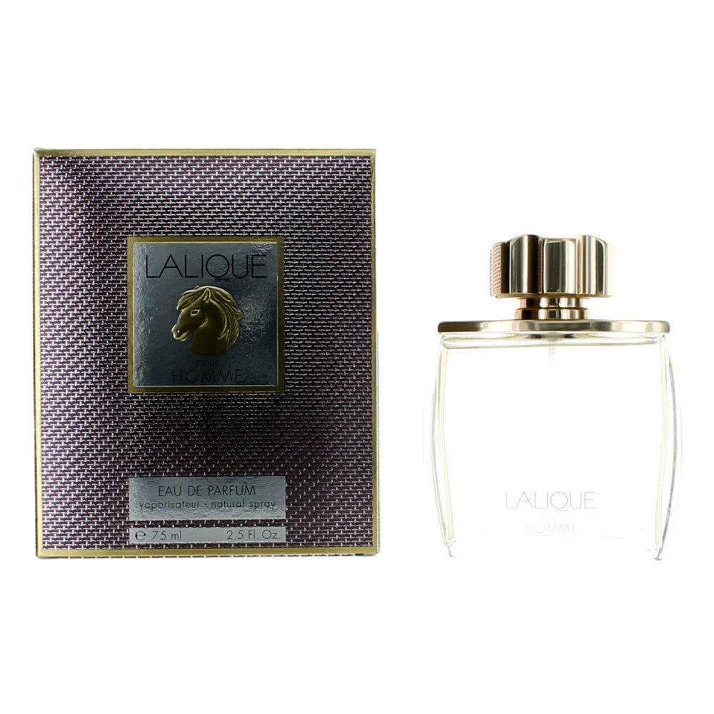 Lalique Pour Homme Equus by Lalique, 2.5 oz EDP Spray for Men - Pertinacia Perfume