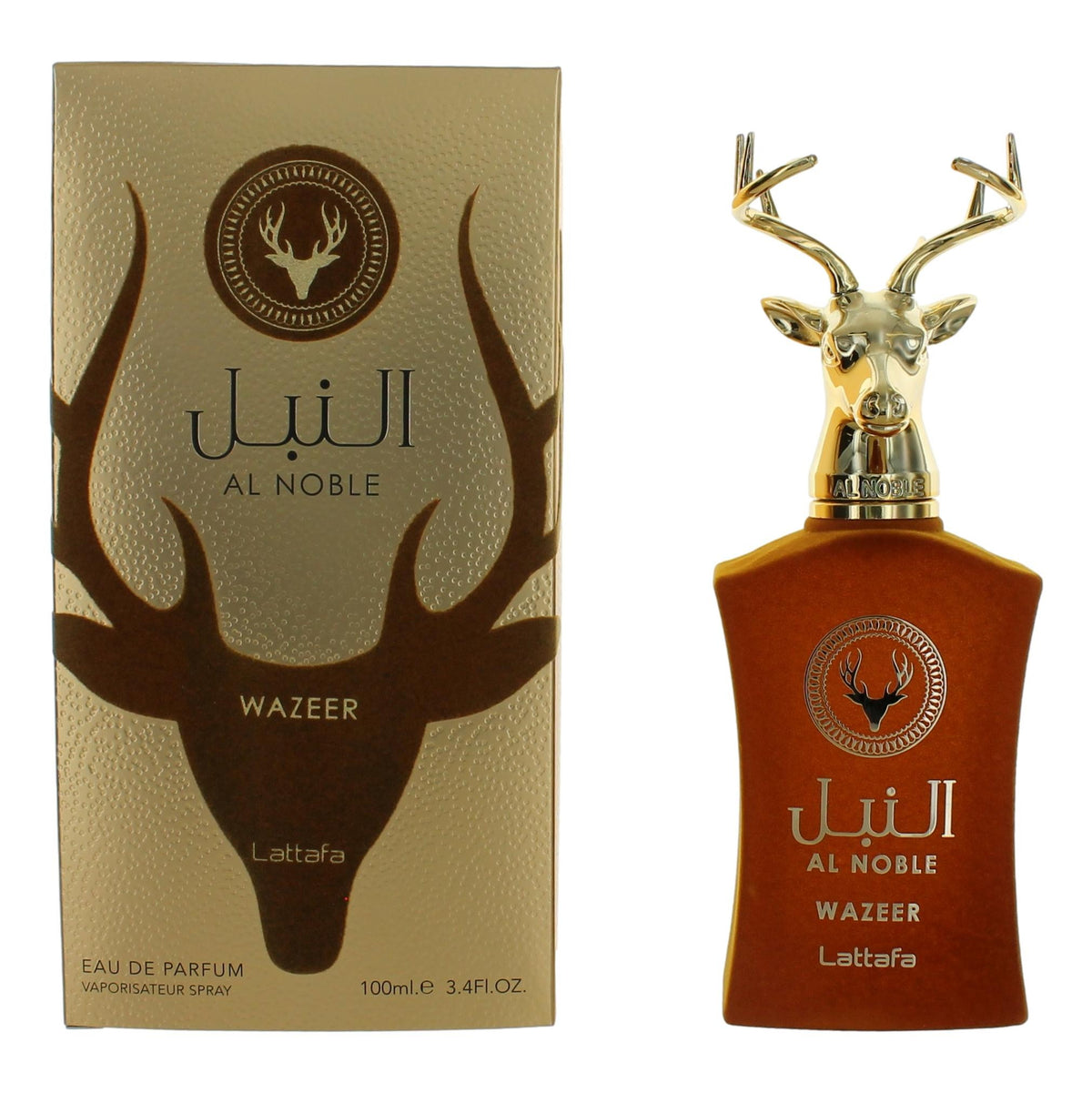 Al Noble Wazeer by Lattafa, 3.4 oz EDP Spray for Unisex - Pertinacia Perfume