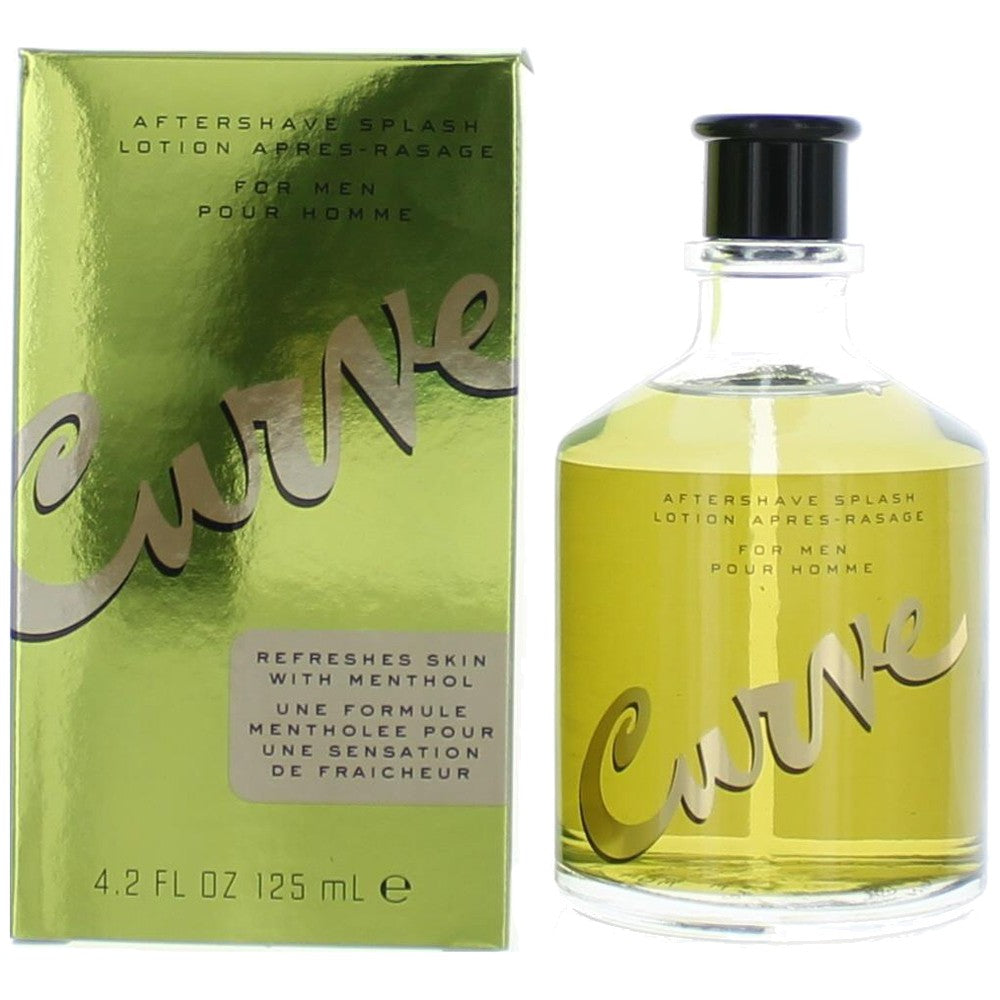 Curve by Liz Claiborne, 4.2 oz After Shave Splash for Men - Pertinacia Perfume