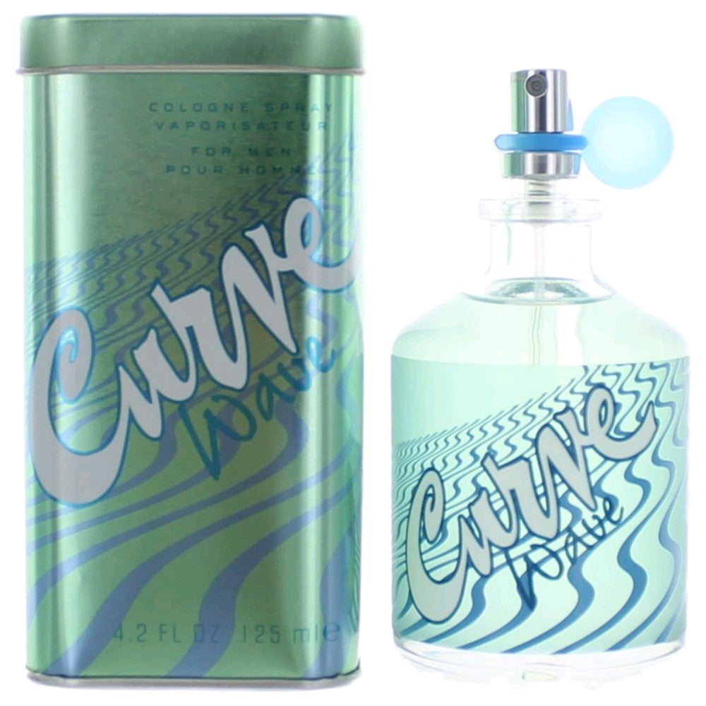 Curve Wave by Liz Claiborne, 4.2 oz Cologne Spray for Men - Pertinacia Perfume