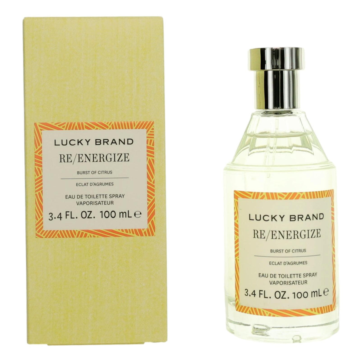 Lucky Brand Re/Energize by Lucky Brand, 3.4 oz EDT Spray for Women - Pertinacia Perfume