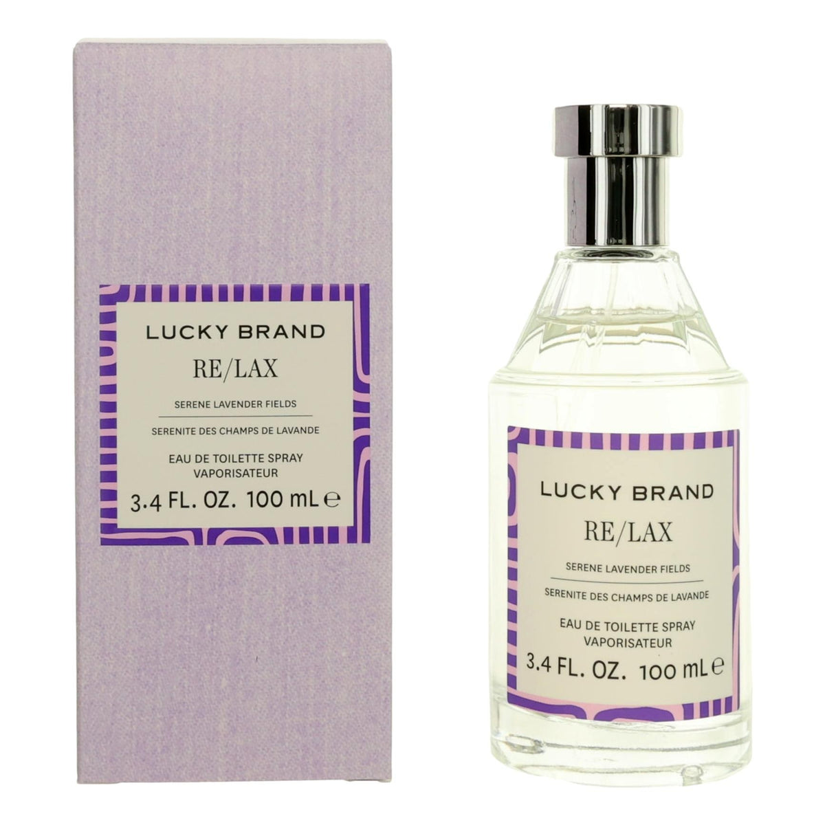 Lucky Brand Re/Lax by Lucky Brand, 3.4 oz EDT Spray for Women - Pertinacia Perfume