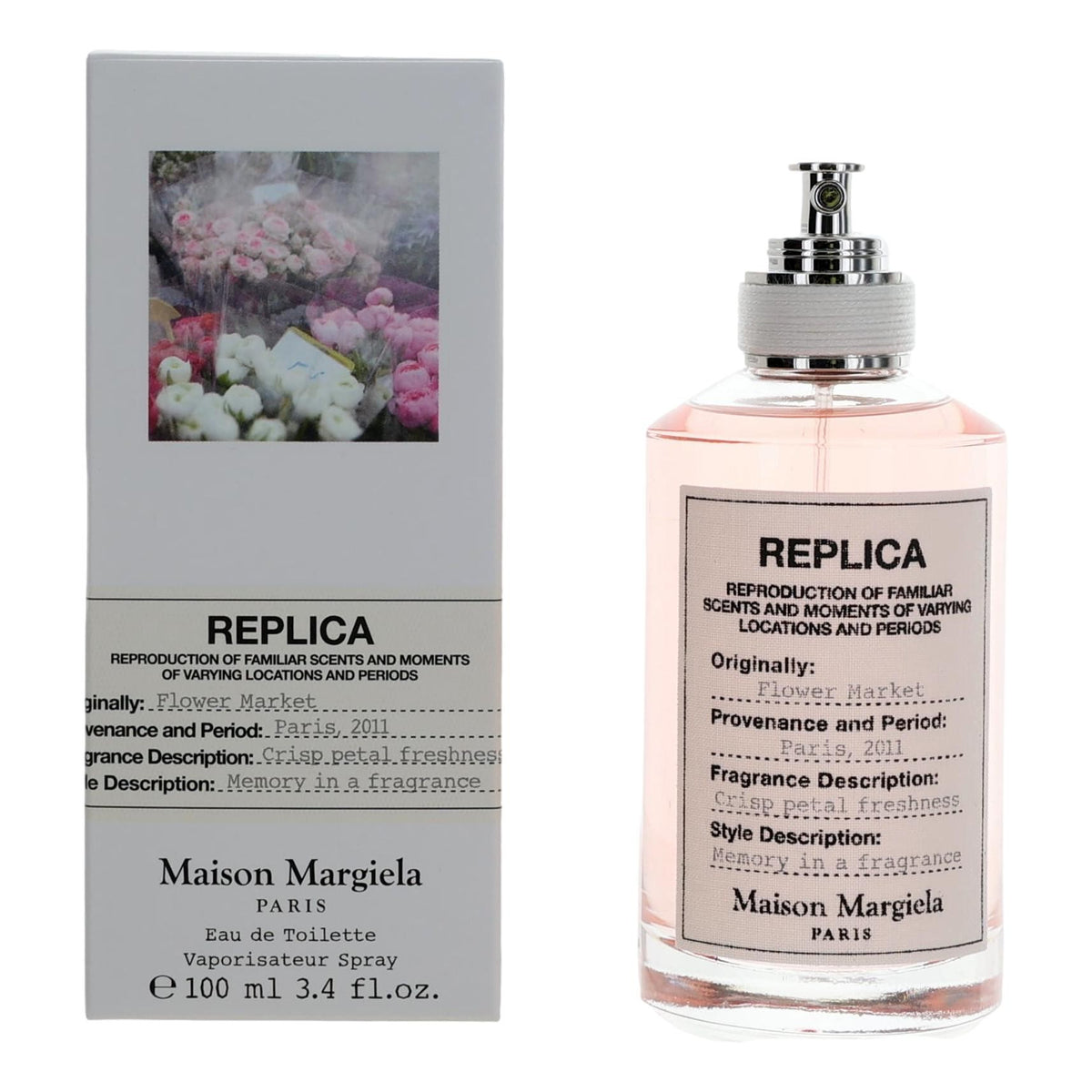 Replica Flower Market by Maison Margiela, 3.4 oz EDT Spray for Women - Pertinacia Perfume