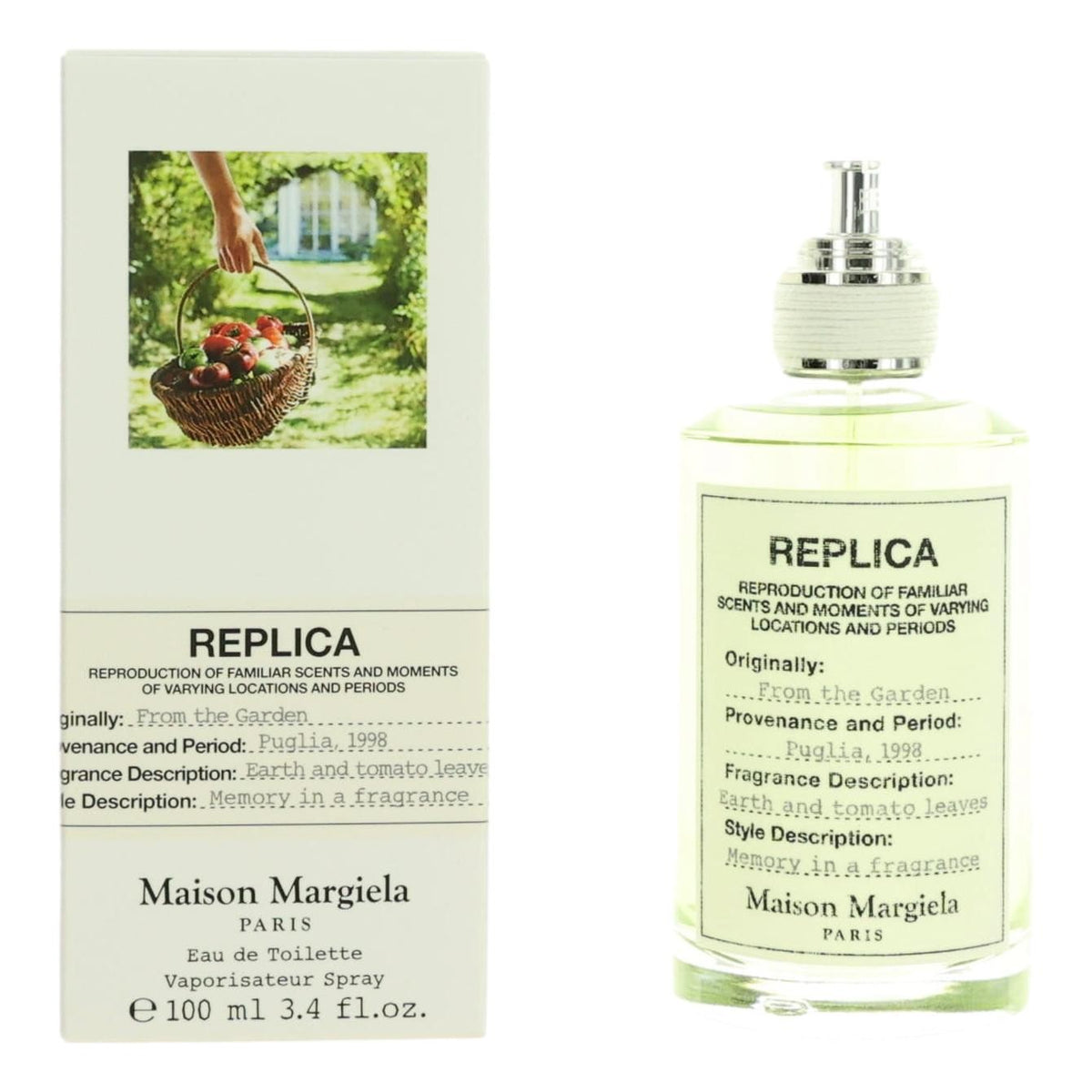Replica From the Garden by Maison Margiela, 3.4oz EDT Spray for Unisex - Pertinacia Perfume