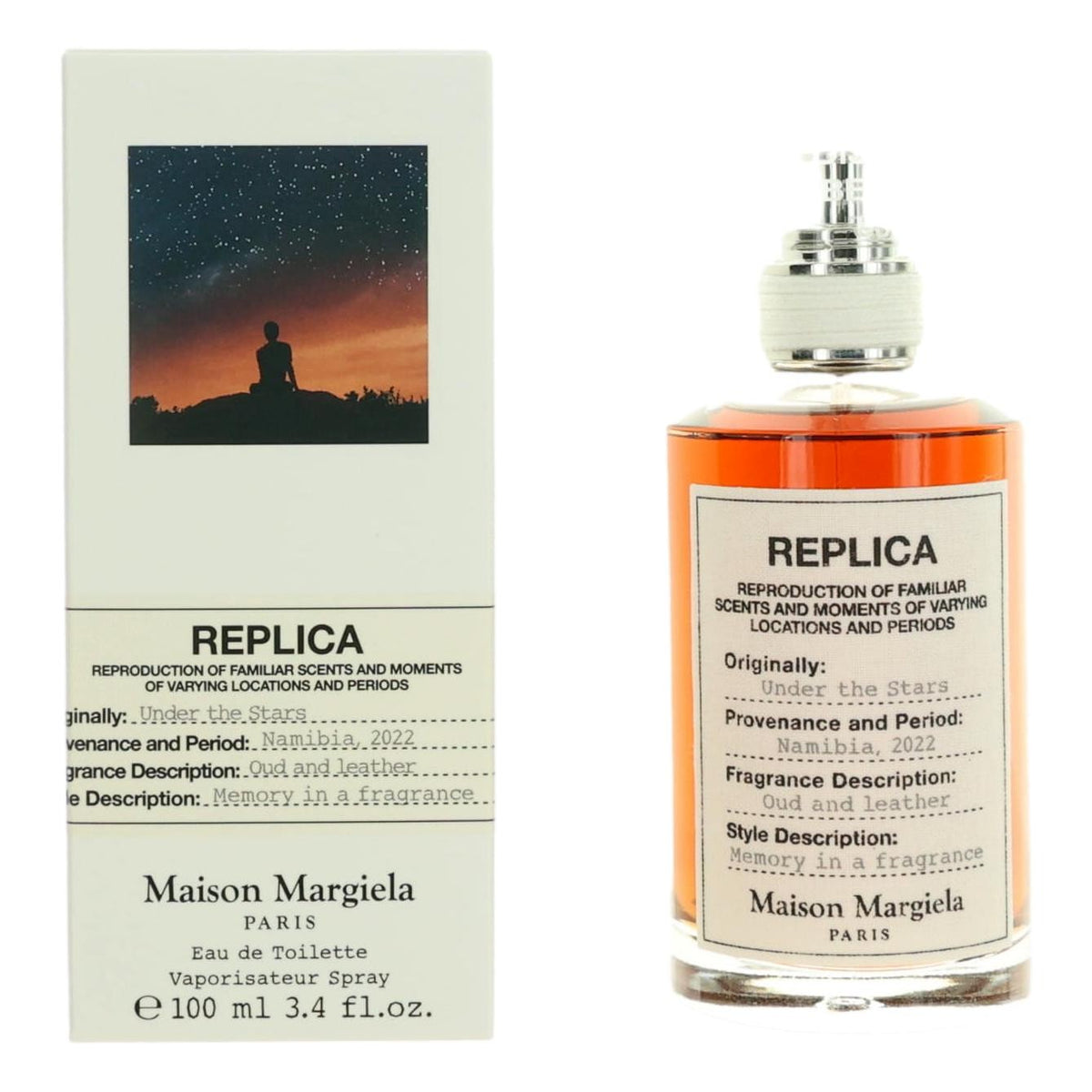 Replica Under the Stars by Maison Margiela, 3.4 EDT Spray for Unisex - Pertinacia Perfume