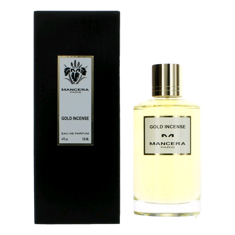 Mancera Gold Incense by Mancera, 4 oz EDP Spray for Men - Pertinacia Perfume