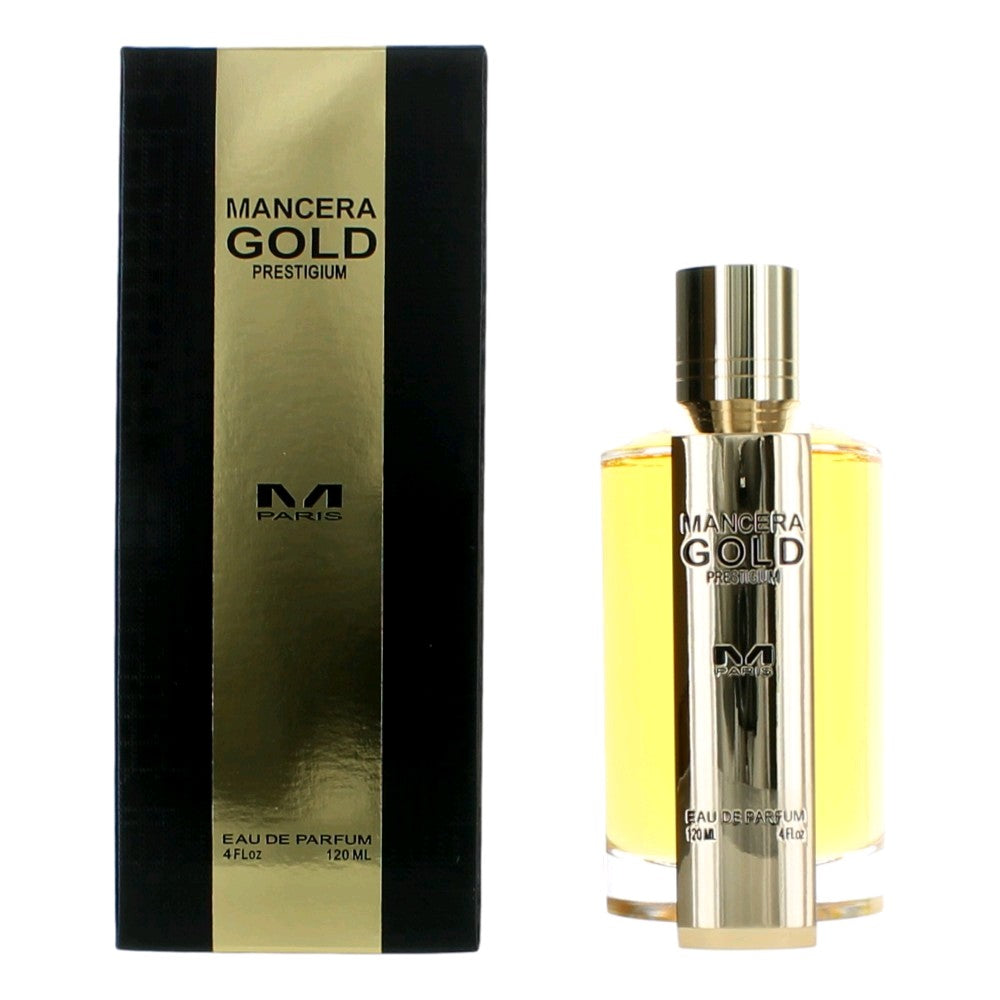 Mancera Gold Prestigium by Mancera, 4 oz EDP Spray for Unisex - Pertinacia Perfume