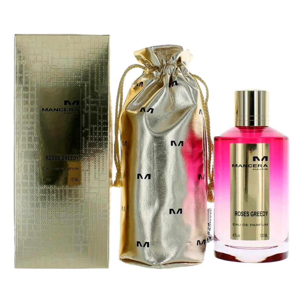 Mancera Roses Greedy by Mancera, 4 oz EDP Spray for Women - Pertinacia Perfume