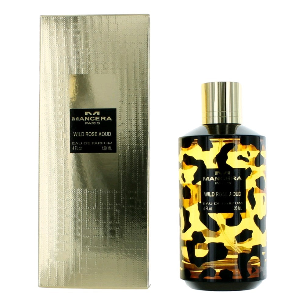 Mancera Wild Rose Aoud by Mancera, 4 oz EDP Spray, Unisex - Pertinacia Perfume