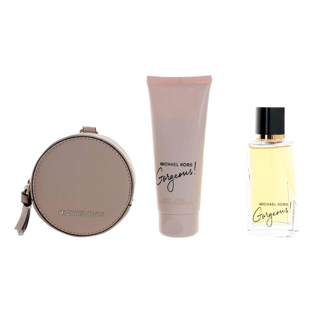 Michael Kors Gorgeous by Michael Kors, 3 Piece Gift Set for Women - Pertinacia Perfume