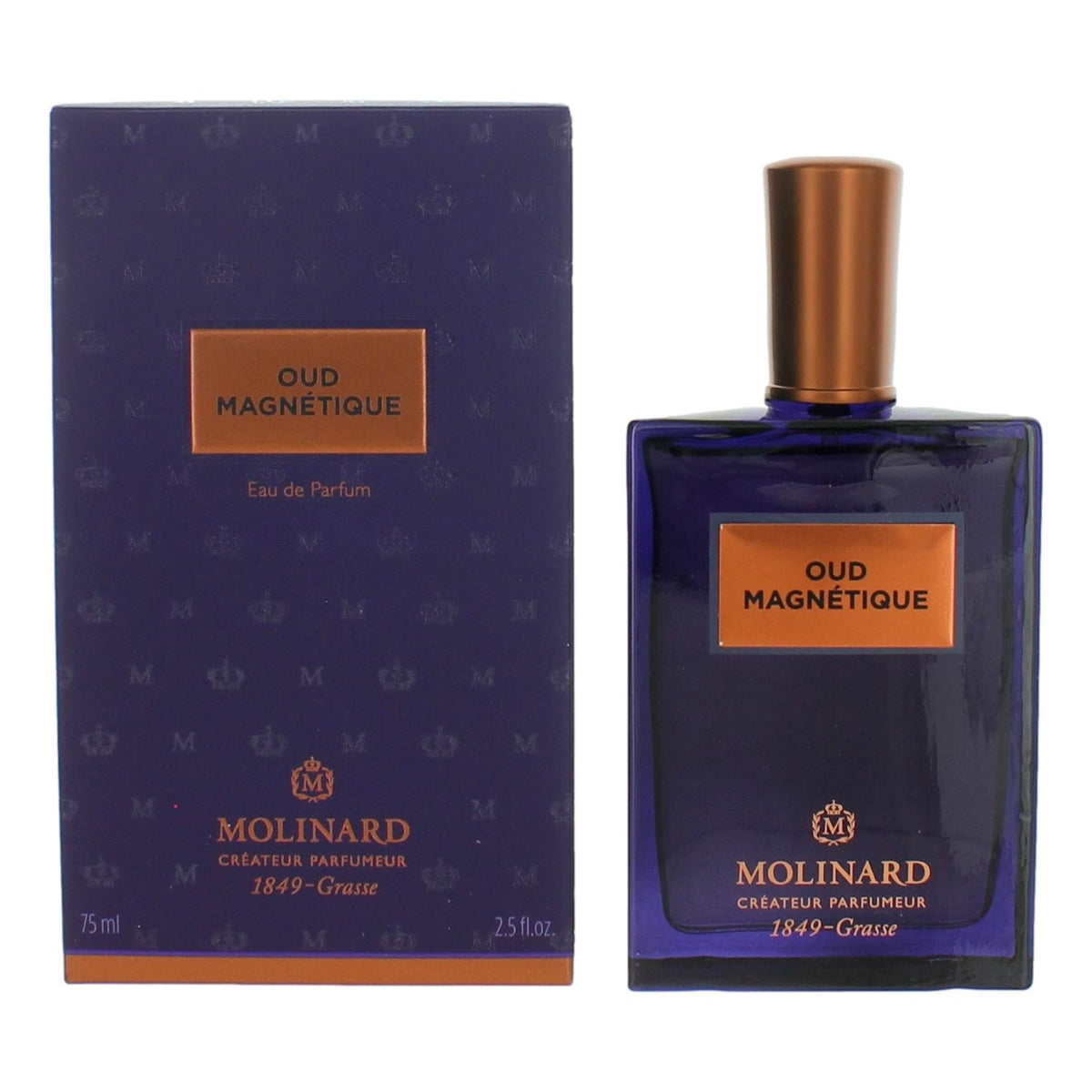 Oud Magnetique by Molinard, 2.5 oz EDP Spray for Unisex - Pertinacia Perfume